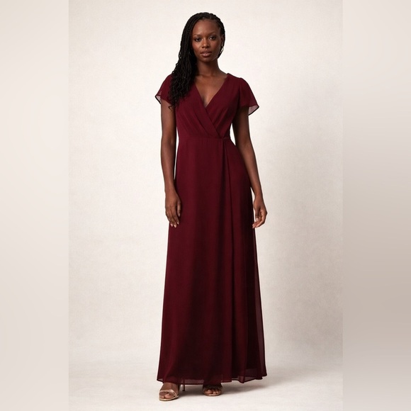 Soieblu Dresses & Skirts - Soieblu Women’s V-Neck Floor Length Dress
